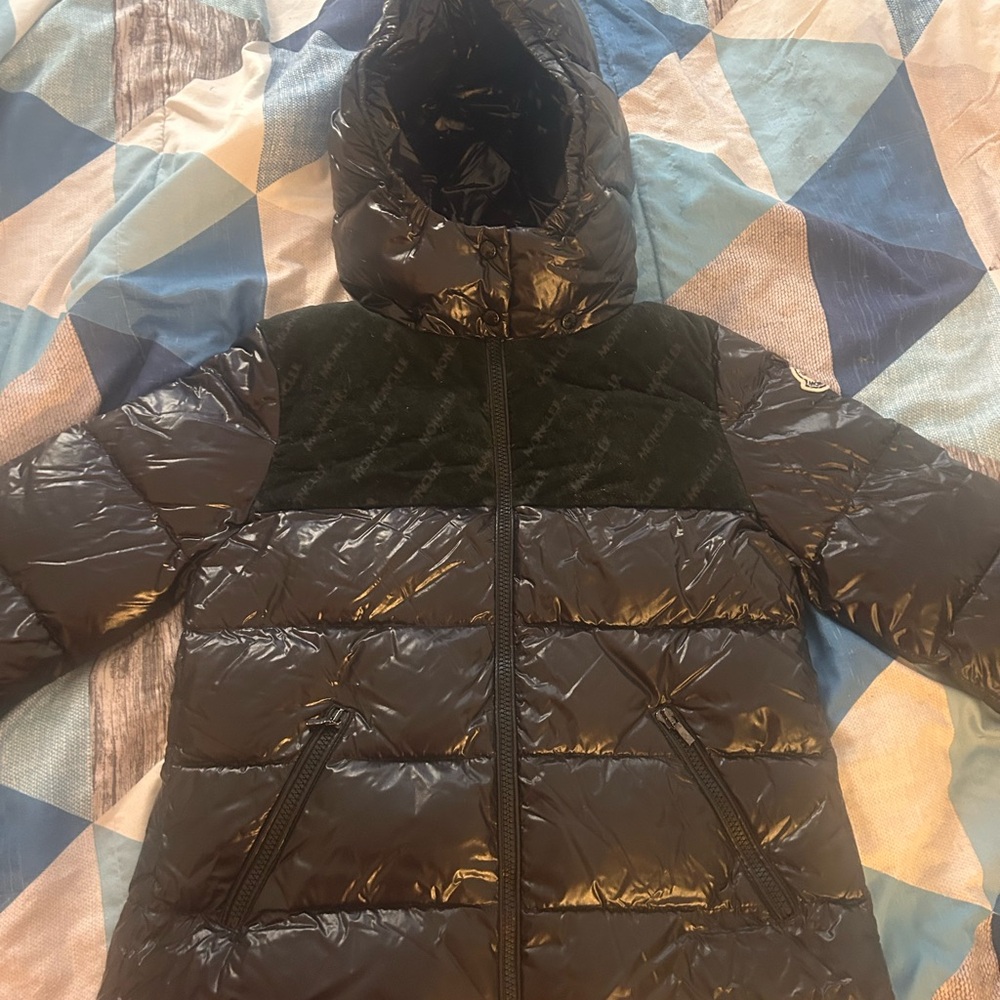Moncler Black Kids Puffer Jacket